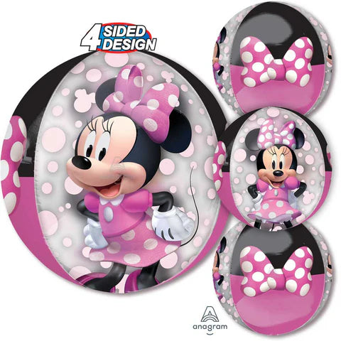 Anagram 15" Minnie Mouse Forever Orbz Balloon